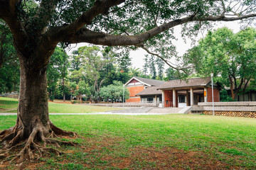 Obraz premium Tunghai University nature view in Taichung, Taiwan