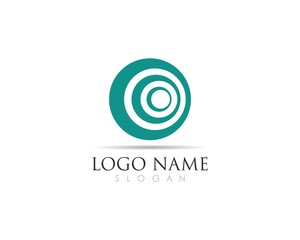 circle logo vector template