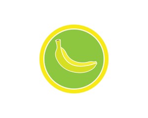 Banana logo vector illustration