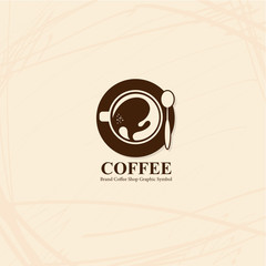 coffee shop cafe logo symbol sign graphic object