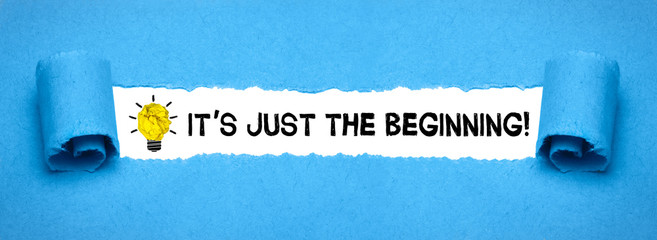 It´s just the beginning!