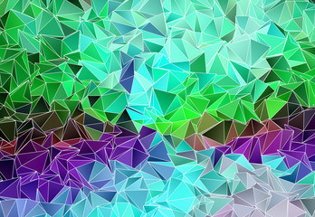 Triangular 3d, modern background