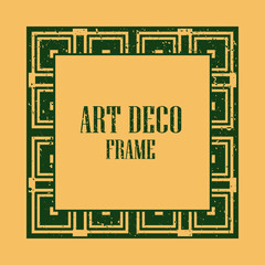 Art Deco Vintage Frame