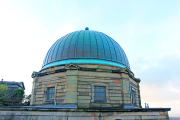 Fototapeta na wymiar Edinburgh city observatory, Edinburgh, UK.