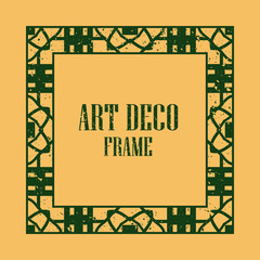 Art Deco Vintage Frame