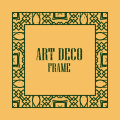 Art Deco Vintage Frame