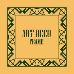 Art Deco Vintage Frame