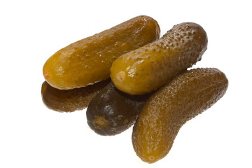 cucumber isolated on white background