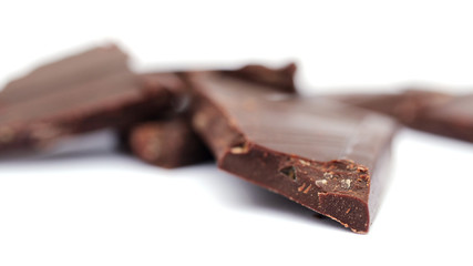 pieces of chocolate
