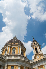 Fototapeta na wymiar Basilica di Superga Turin in Piedmont Italy