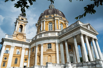 Obraz premium Basilica di Superga Turin in Piedmont Italy