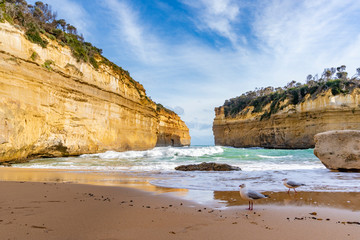 Loch Ard Gorge along the Great Ocean Road in Australia