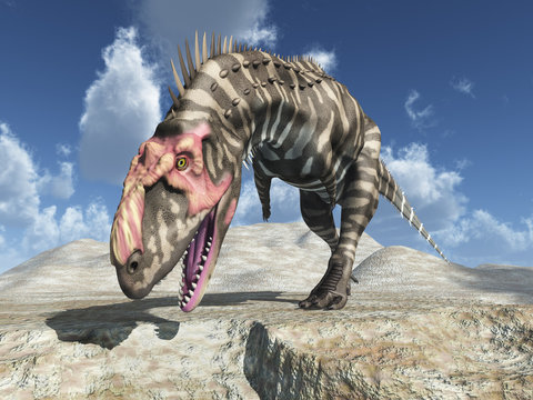 Dinosaurier Rajasaurus