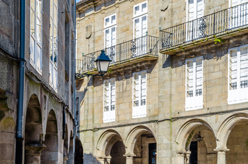 Fototapeta na wymiar Architecture detail in Santiago de Compostela, Spain