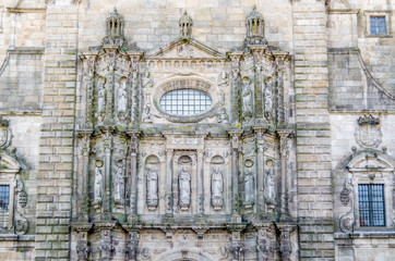 Obraz premium Architecture detail in Santiago de Compostela, Spain