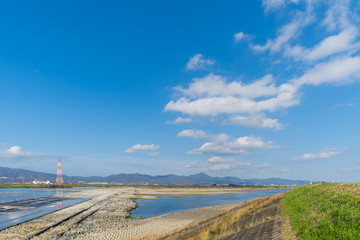 吉野川第十堰(徳島県石井町)