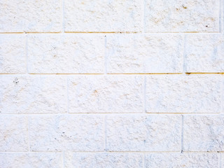 White block wall