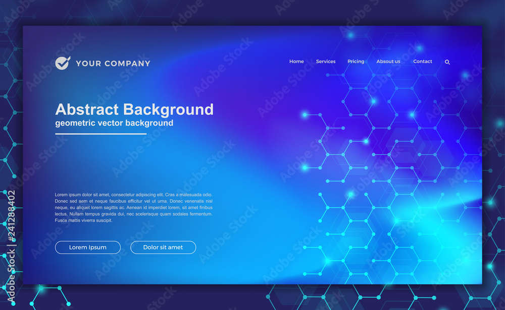 Poster trendy abstract liquid background for your landing page design. minimal background for for website d
