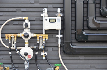 Japanese gas measurement meter