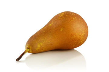 Pear on white background