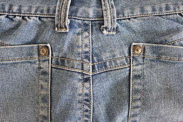 unlock zip on soft blue jean cloth,jean fashion background