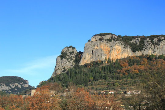 Grottes des demoiselles, saint bauzille de putois, Herault, France.