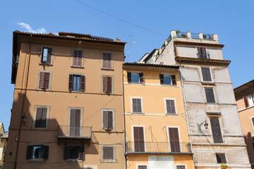 Buildings in Piazza della Rotonda, Rome, Italy