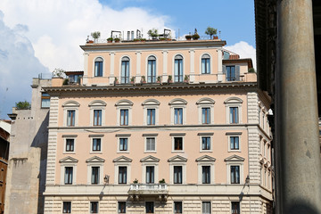 Buildings in Piazza della Rotonda, Rome, Italy