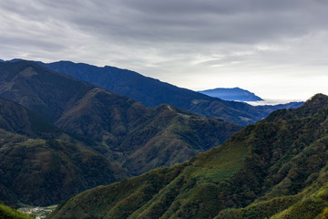 Beautiful nature and high mountains