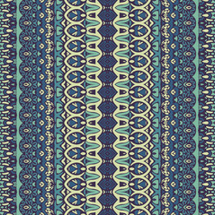 Doodle art pattern for tiles and fabric. Abstract geometric vintage seamless pattern ornamental.