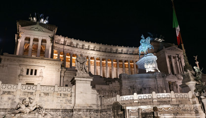 Altar of the Fatherland in Rome, Italy