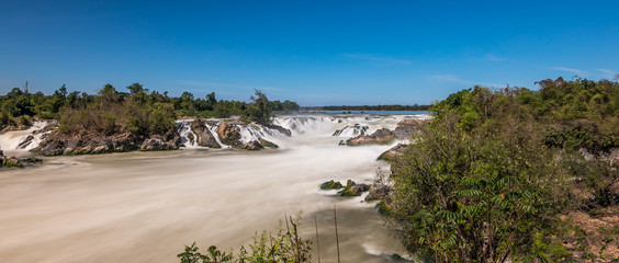 Laos - Nakasong - die 4000 Inseln - Khone Phapheng Wasserfall