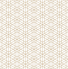 Beautiful Seamless japanese pattern kumiko for shoji screen, great design for any purposes. Japanese pattern background vector. Japanese traditional wall, shoji.Fine lines.