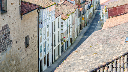 Architecture in Santiago de Compostela, Spain