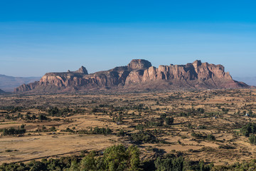 Äthiopien / Ethiopia - Landschaft auf der Fahrt von Aksum nach Gheralta