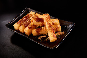 Gourmet fried rice cake
