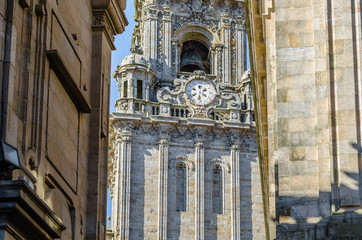 Fototapeta premium Cathedral of Santiago de Compostela, Spain
