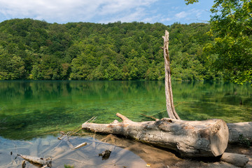 Fototapeta na wymiar Plitvice Lakes in Croatia