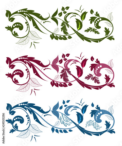 collection of swirling ornaments with floral elements for your d swirling ornaments