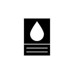 tank, oil icon on white background. Can be used for web, logo, mobile app, UI, UX