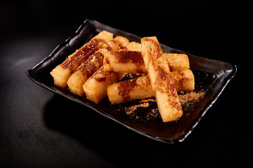 Chinese local cuisine, fried rice cake