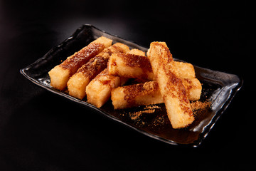 Chinese local cuisine, fried rice cake