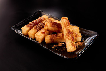 Chinese local cuisine, fried rice cake