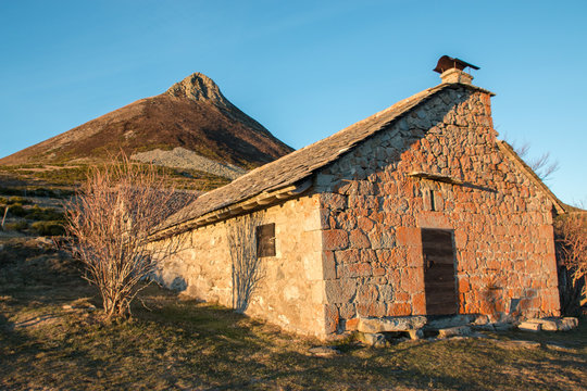 Buron au puy Griou, Cantal