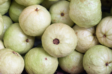 Organic guava fruit