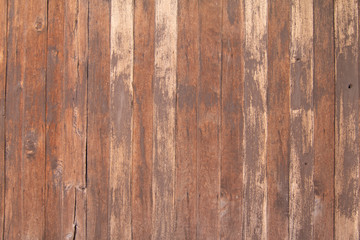 Vintage Wooden panel texture or top view of desk for background