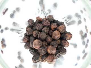 Black Pepper Style Pattern Background
