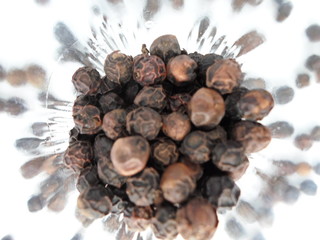 Black Pepper Style Pattern Background