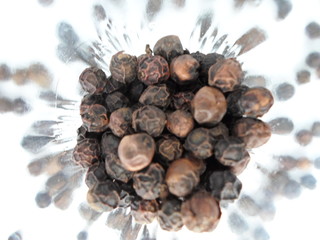 Black Pepper Style Pattern Background