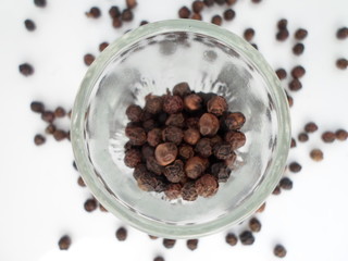 Black Pepper Style Pattern Background